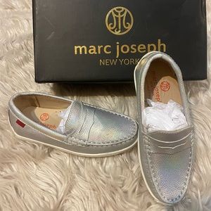 MARC JOSEPH Kids Leather Dress Shoes Size 11.5
